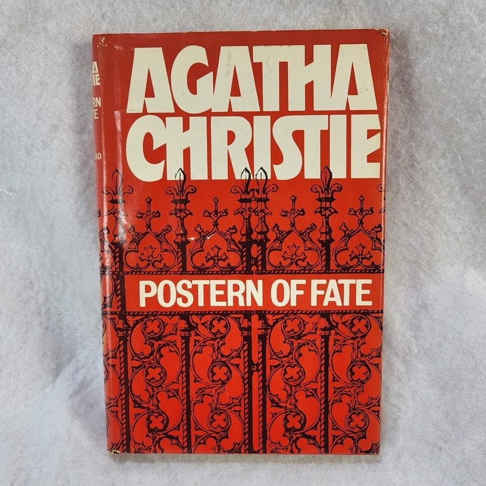 Agatha Christie Postern of Fate 1st Edition BCE Mystery Novel 1973 DJ HC